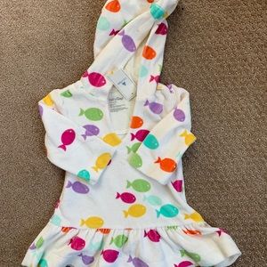 Baby Gap girls terry cloth swim cover up
